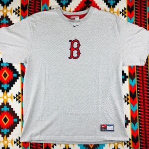 Nike Team Boston Red Sox Gray T-Shirt Mens Large MLB Genuine Merchandise